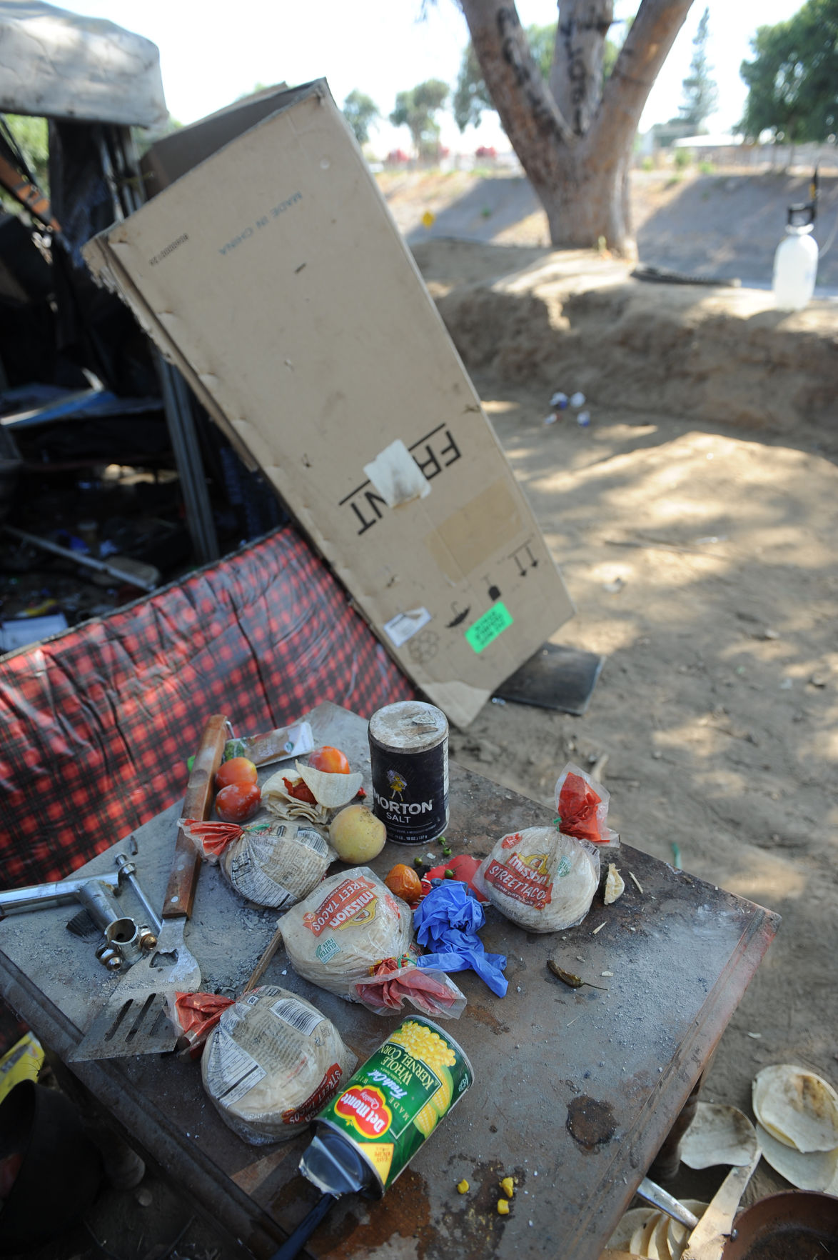 Trash from Lodi homeless area hauled away News