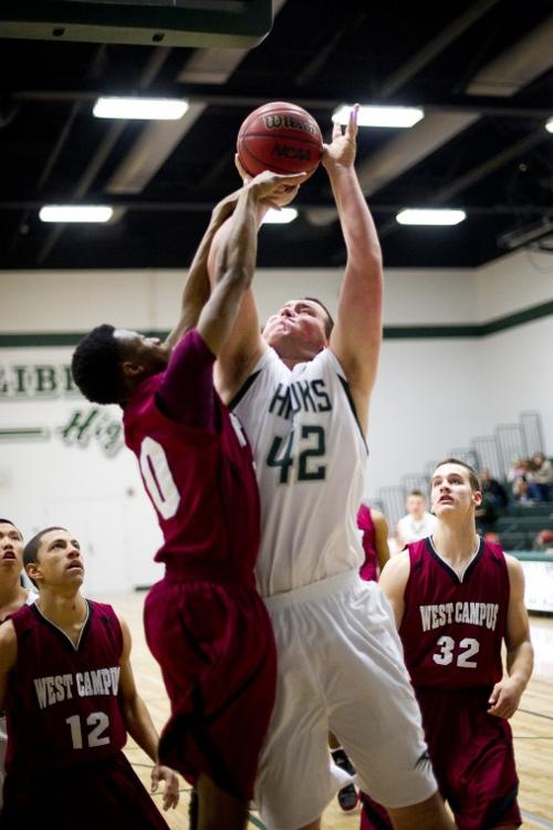 Liberty Ranch Defeats West Campus In Varsity Boys Basketball