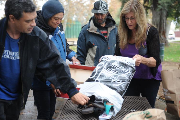 Woodbridge’s Mary Avanti saves shoes to help the homeless