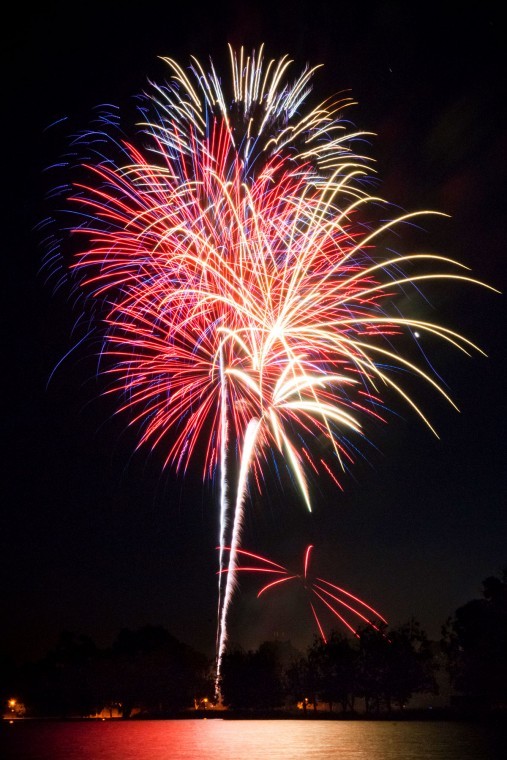 Fourth of July fireworks at Lodi Lake News