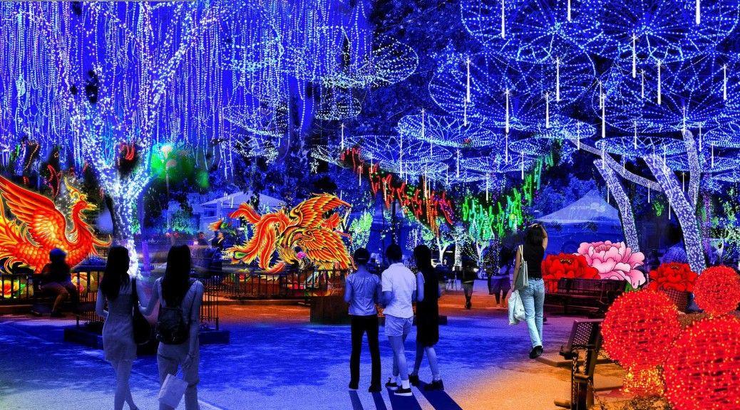 Enjoy a massive, international light display at the Global Winter Wonderland at Cal Expo