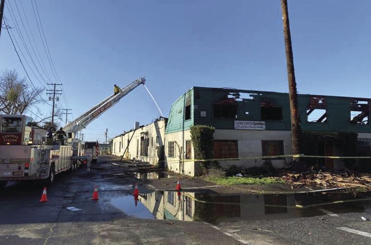 Fire destroys vacant Lodi building News
