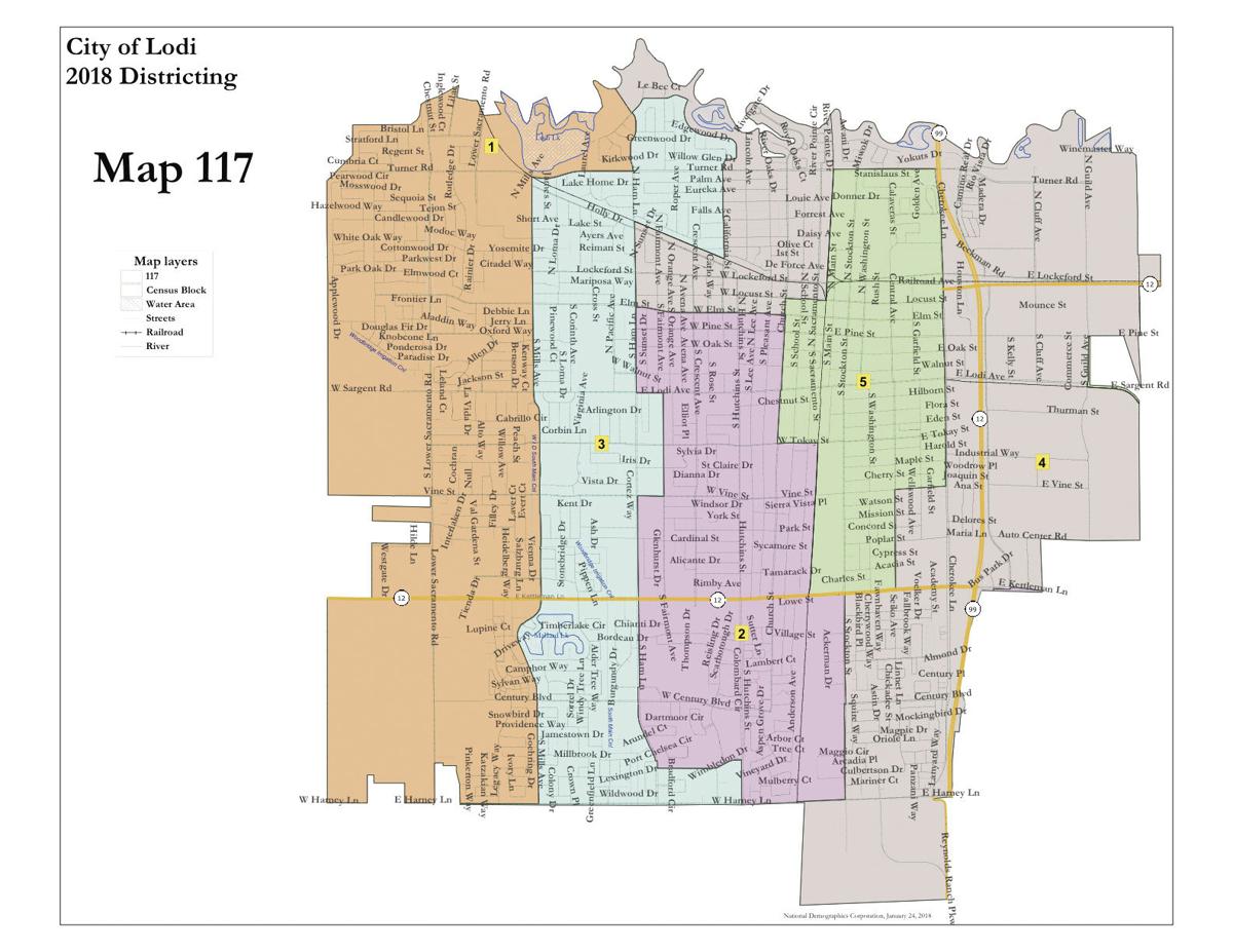 Lodi City Council to hold district map workshop on Tuesday News