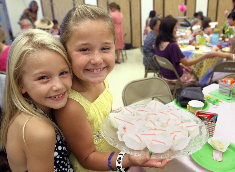 Mother/Daughter Tea at Vinewood Elementary School