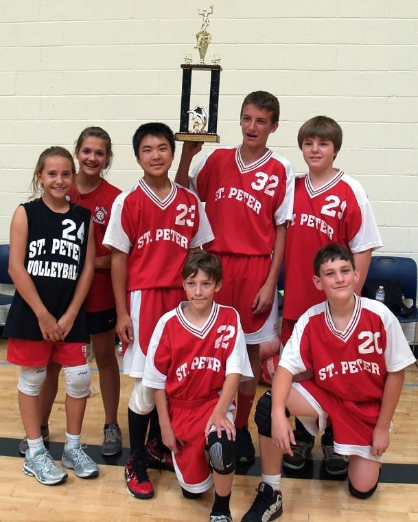St. Peter Lutheran School volleyball teams bring trophies to Lodi