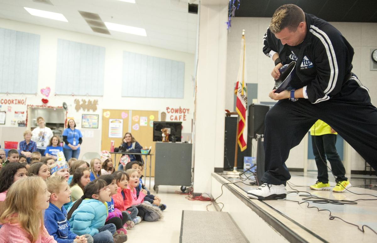Jon Pritikin urges Lockeford students to help others, stand up against