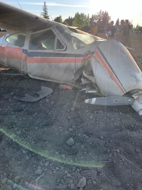 Pilot uninjured after plane crashes near Acampo