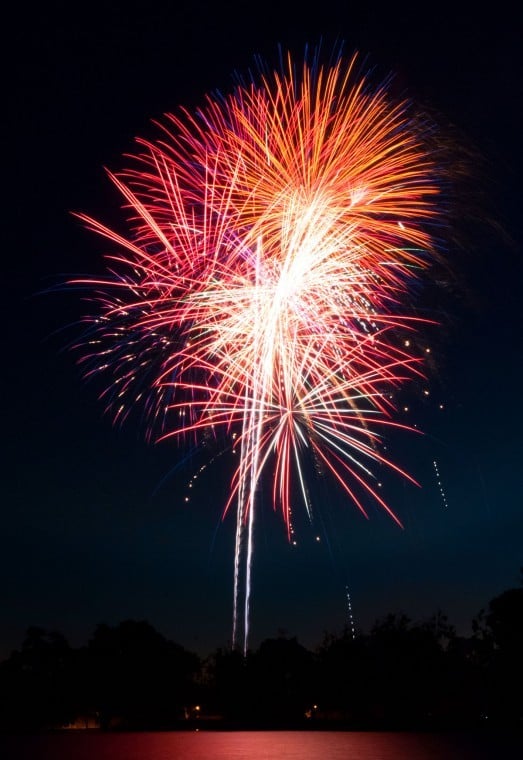 Fourth of July fireworks at Lodi Lake News