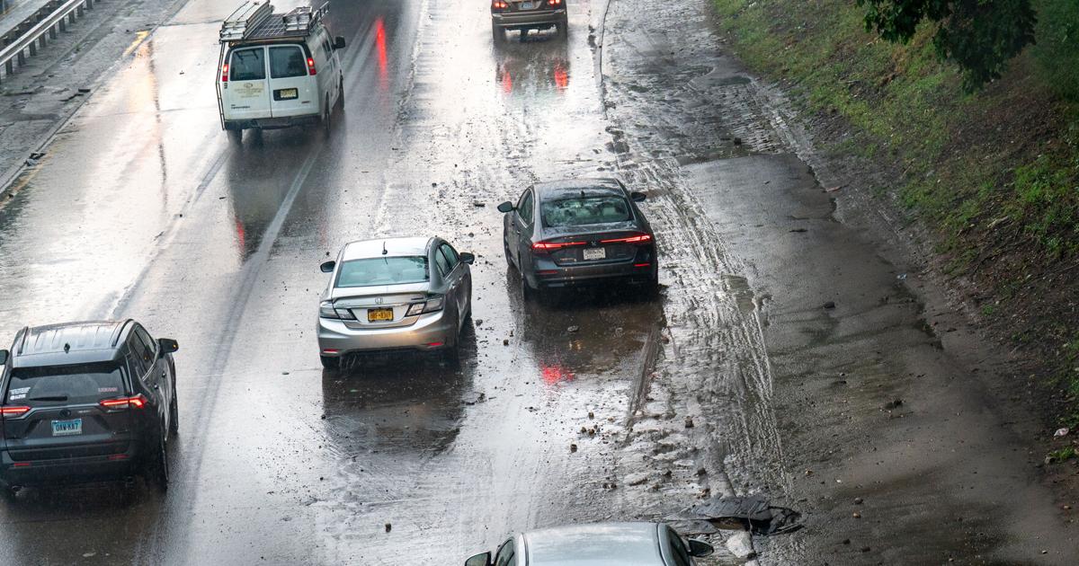 NYC hit with storms, flash floods, braces for gusts, hail, possible tornado