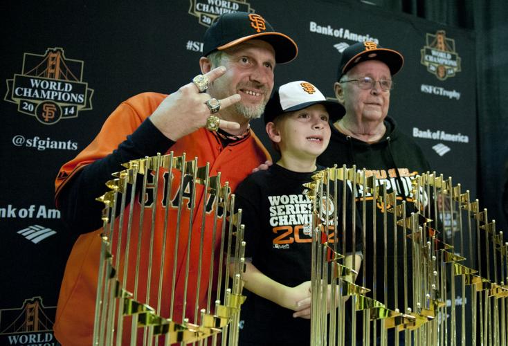 Fans turn out to see San Francisco Giants' World Series trophies at  Hutchins Street Square, News