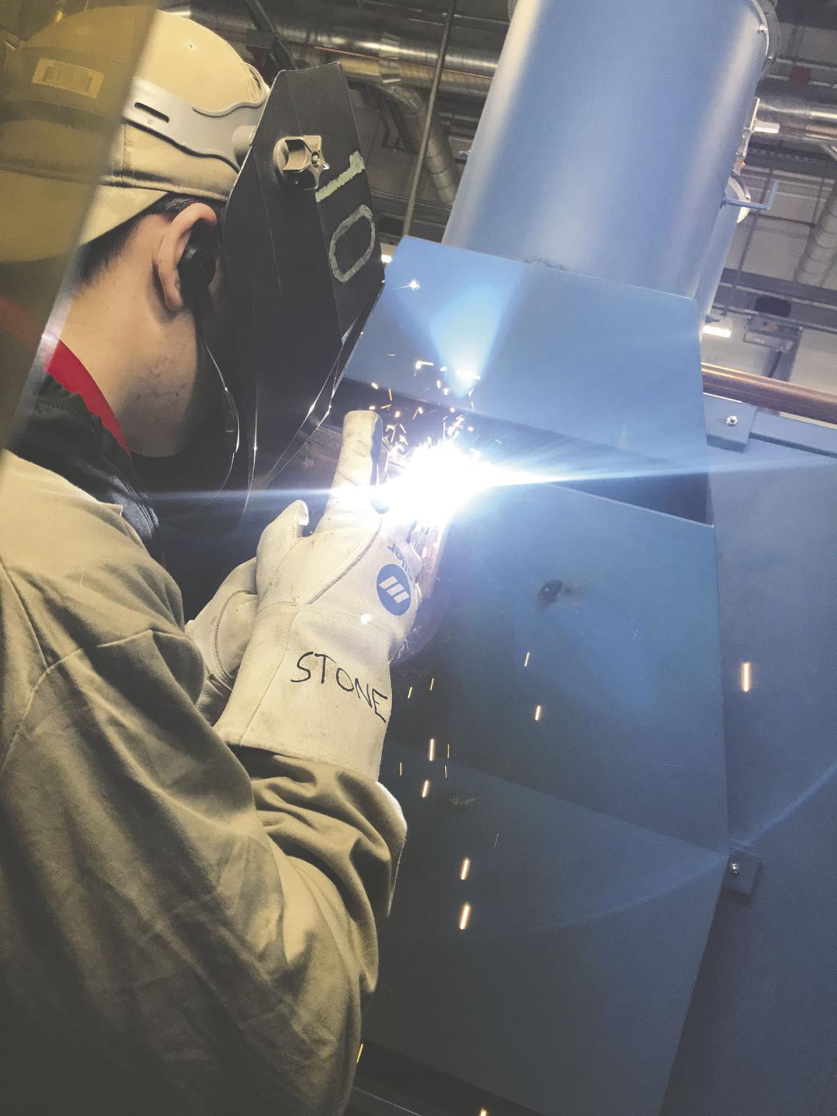Sparks fly as young welders face off in Stockton News