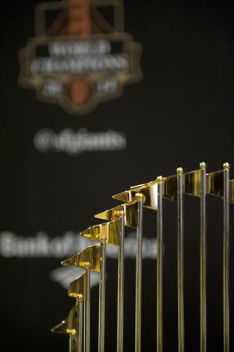 Fans turn out to see San Francisco Giants' World Series trophies at  Hutchins Street Square, News