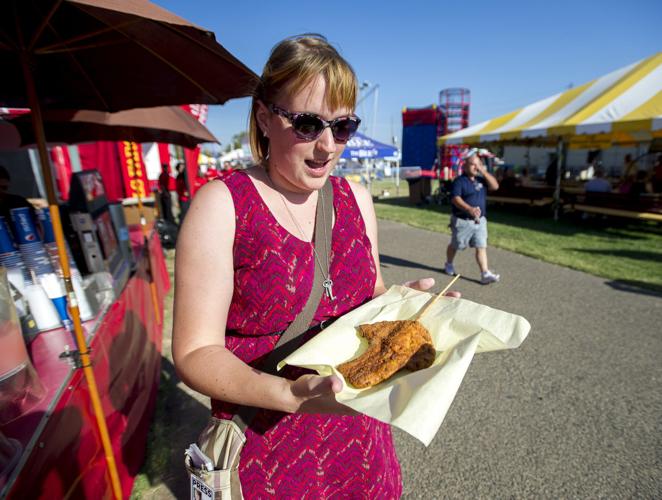 NewsSentinel staffers eat their way through the Lodi Grape Festival