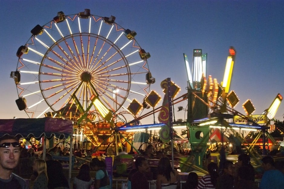 Thrills, spins and sky high rides at the carnival Special Sections