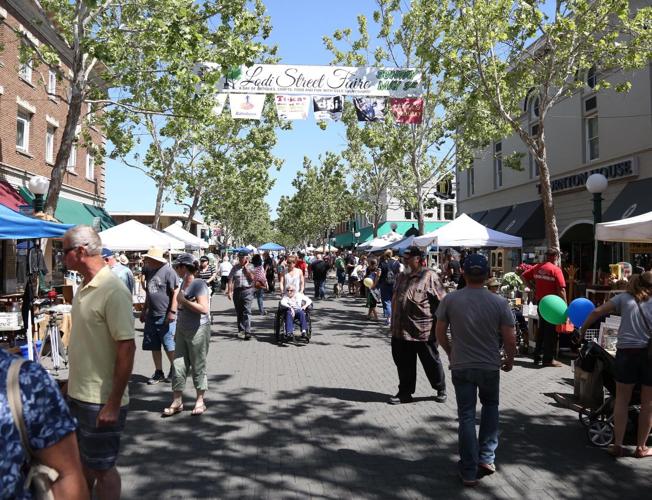 Crowds gather in Downtown Lodi for Street Faire News