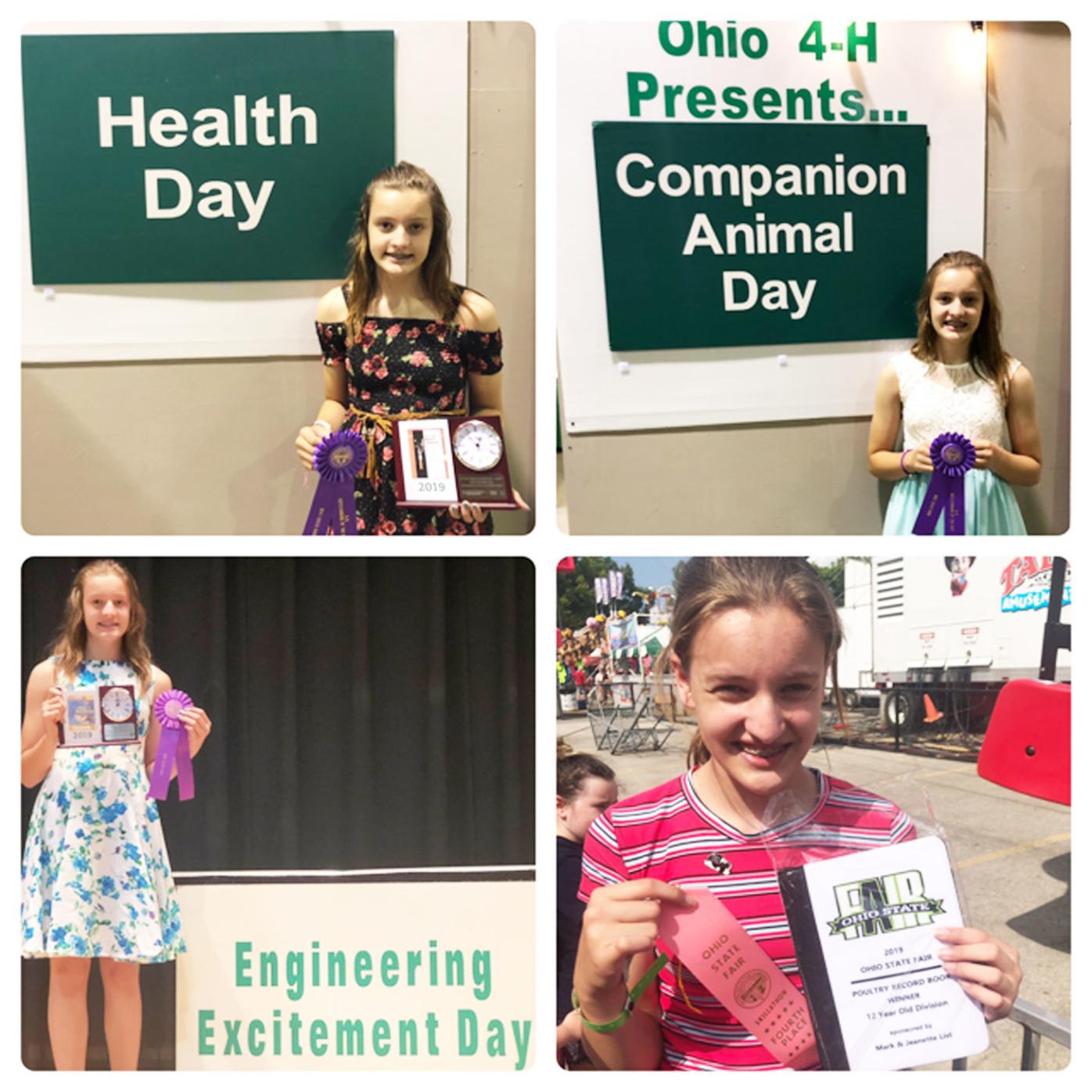 Arnett Receives 4 H Awards At State Fair Neighbors Logandaily Com