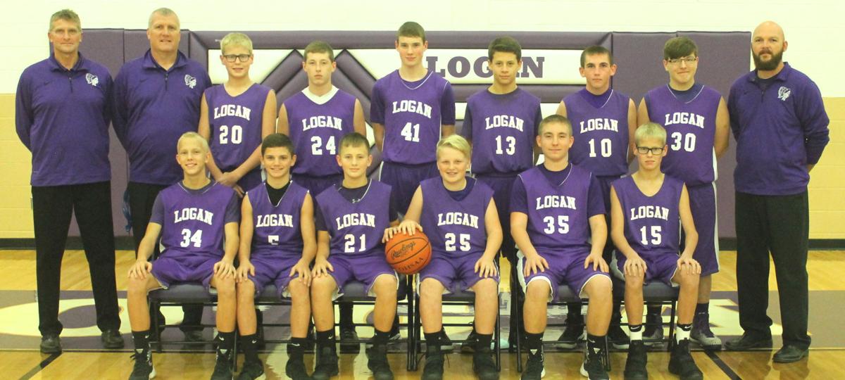 Logan eighthgrade boys basketball team Sports