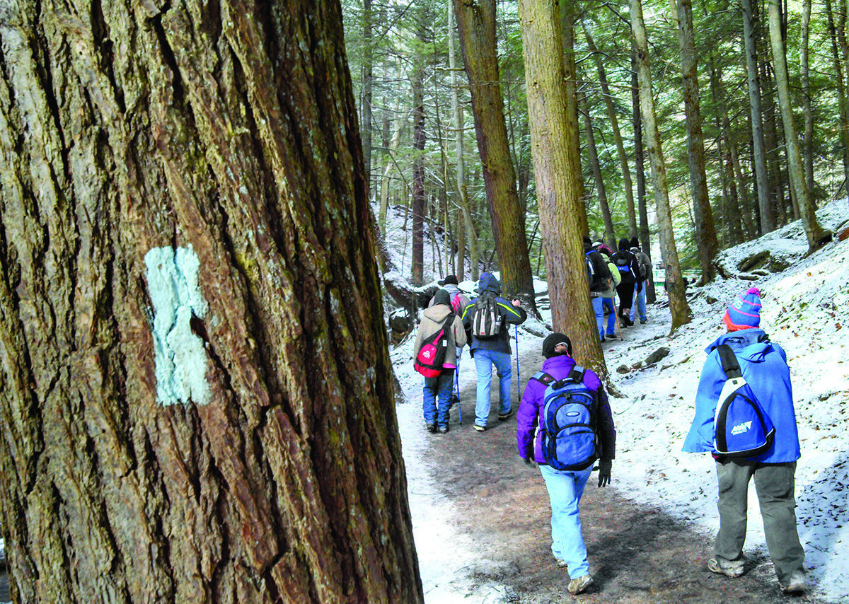 Take a hike Fifth annual Winter hiking event set at Burr Oak