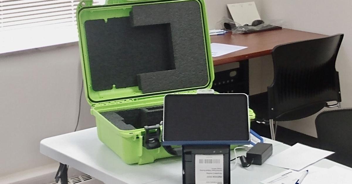 New voter verification tech