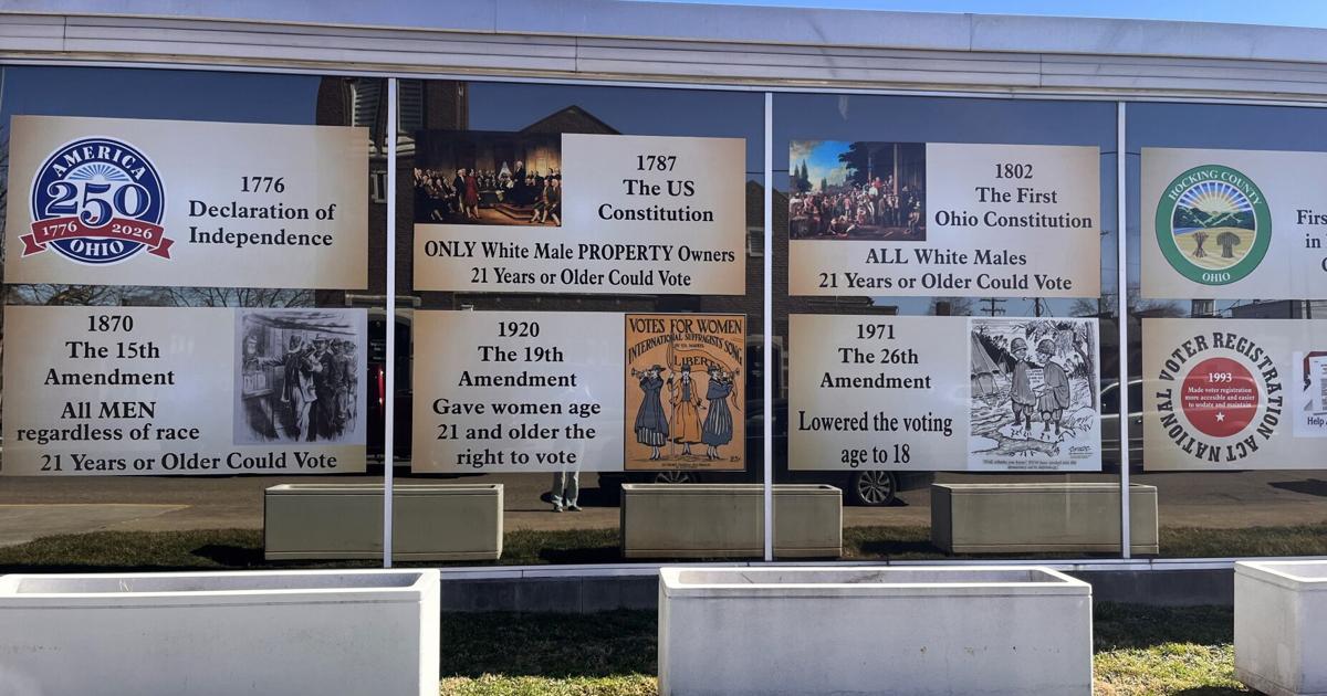 Election Display Board of elections display celebrates U.S. voting rights history | News ...