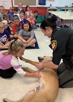 Green Elementary welcomes Tiger