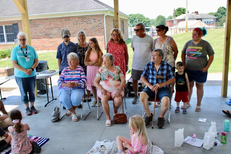 Laurelville Library dedicates new pavilion to local benefactors News