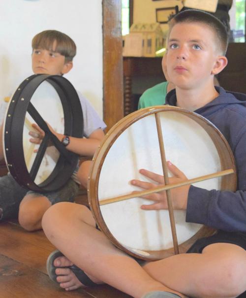 Learning to play the Bodhrán