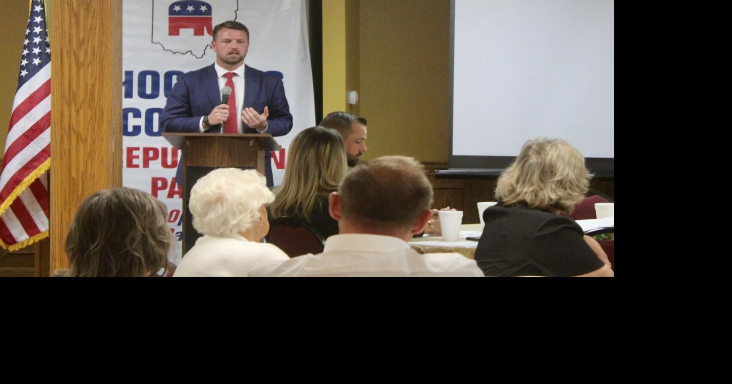 Frank LaRose, Jay Edwards speak at Hocking County GOP Dinner | News ...