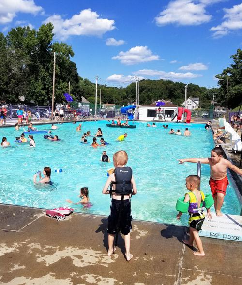 Last pool splash!
