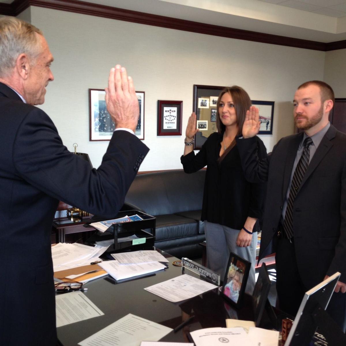 Hcso Detective Sworn In As Special Deputy U S Marshal With Sofast