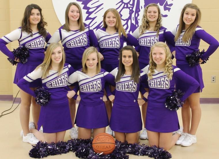 LH Middle School eighthgrade cheerleaders Sports