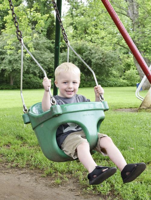 And, he was swingin’