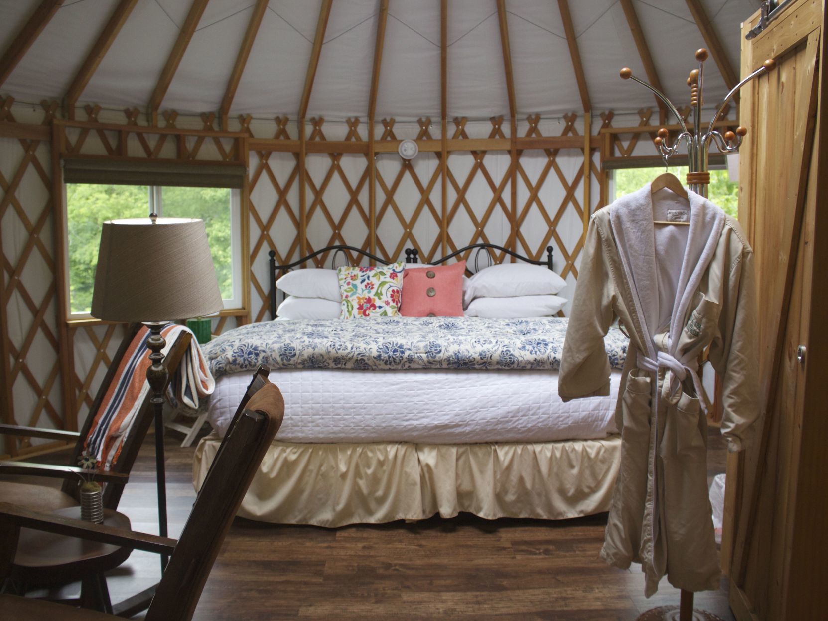 hocking hills yurt