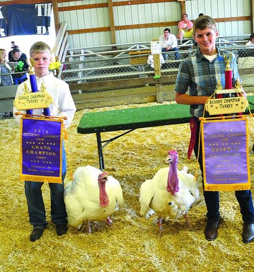 Hocking County Fair Turkey show winners | Neighbors | logandaily.com
