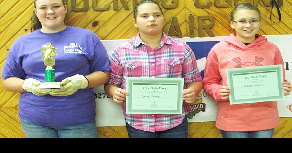 Winners of the 2017 Hay Bale Toss News