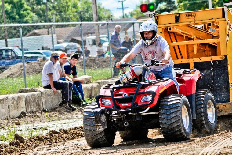 ATV pull held at Hocking County Fair Sports