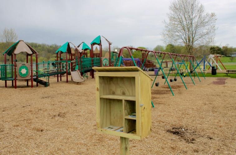 Logan High School students build benches, tables, book boxes