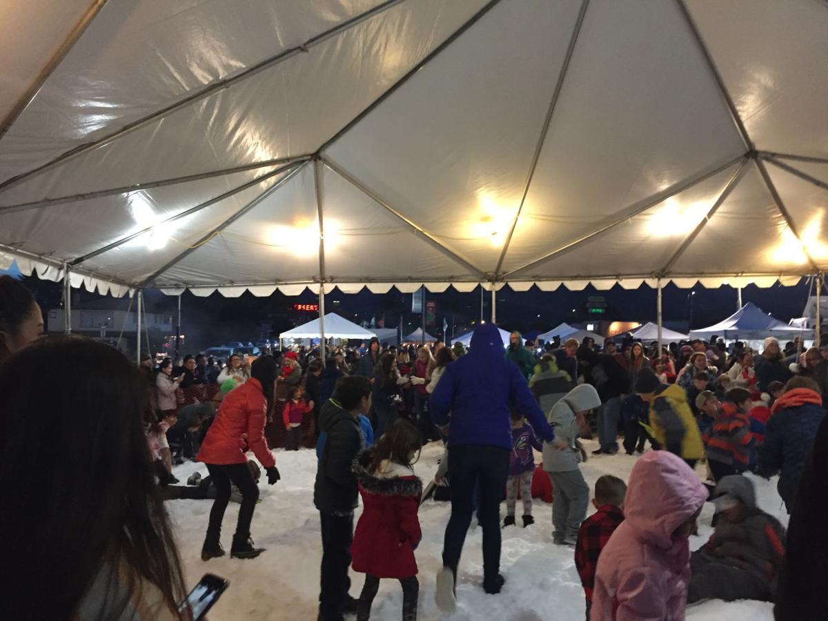 Buellton welcomes 20 tons of snow, Santa, plenty of smiles at Winterfest