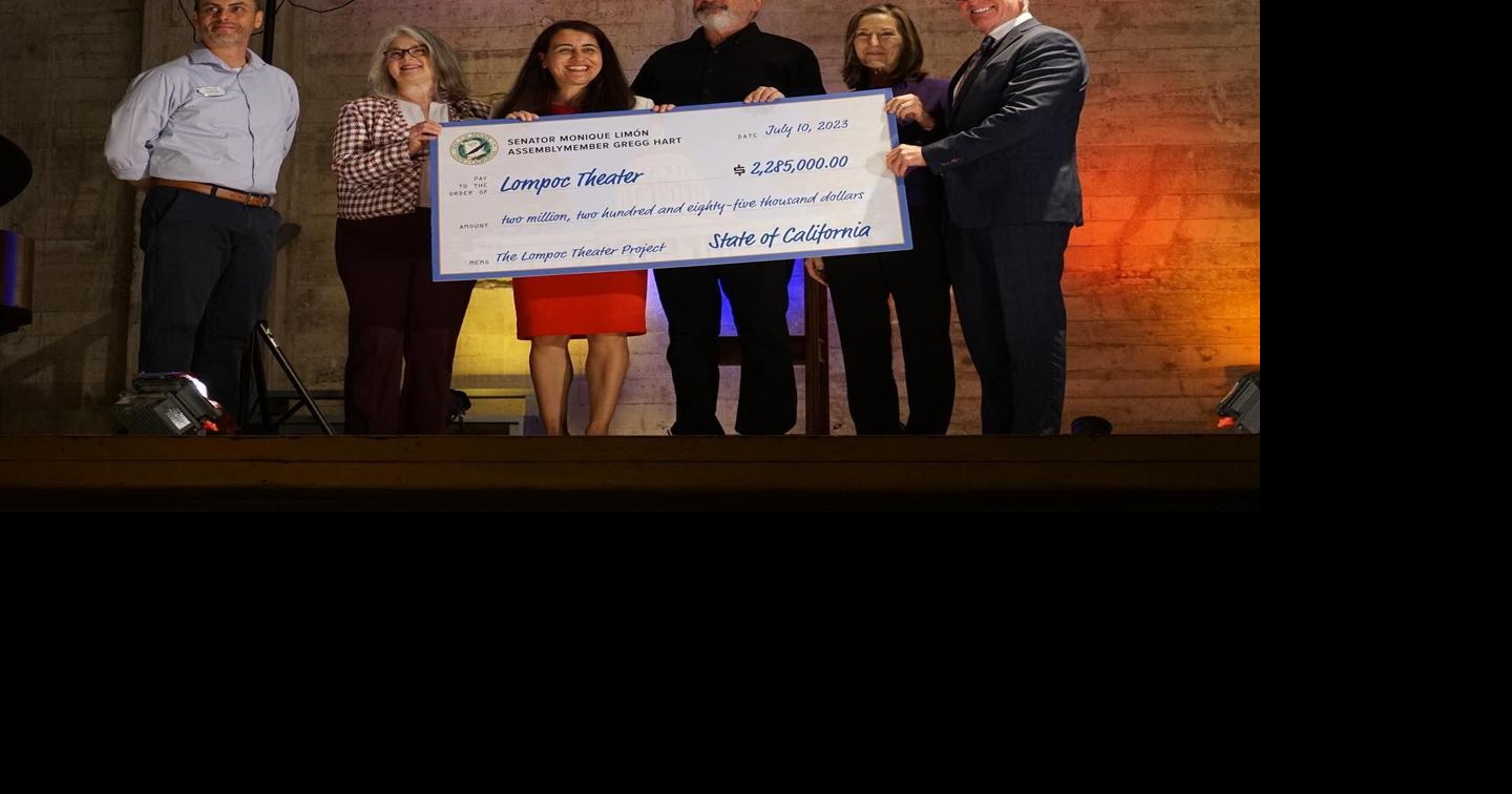 Historic Lompoc Theater receives 2M in state funding for renovation