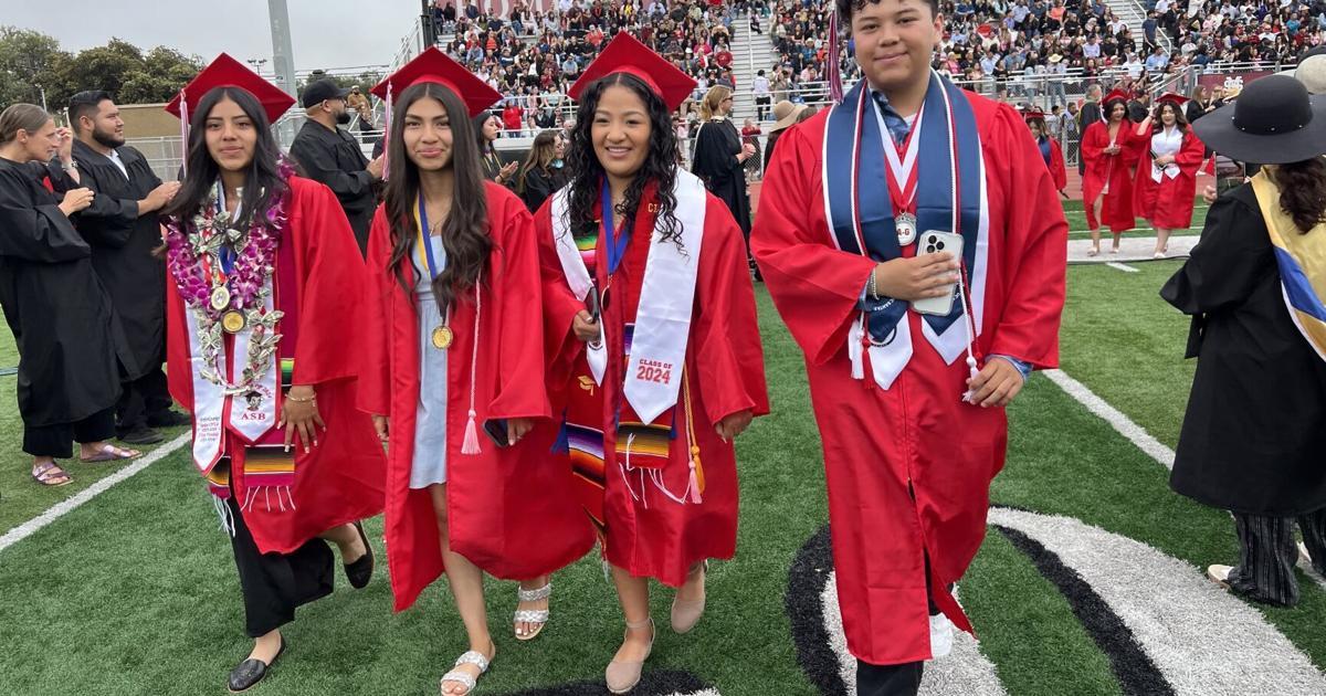 Santa Graduation Santa Maria High principal touts Class of 2024's accomplishments at ...