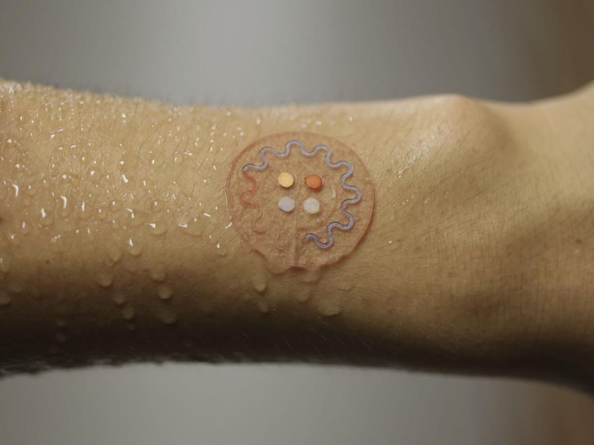 Sweat Patch Health Tracker