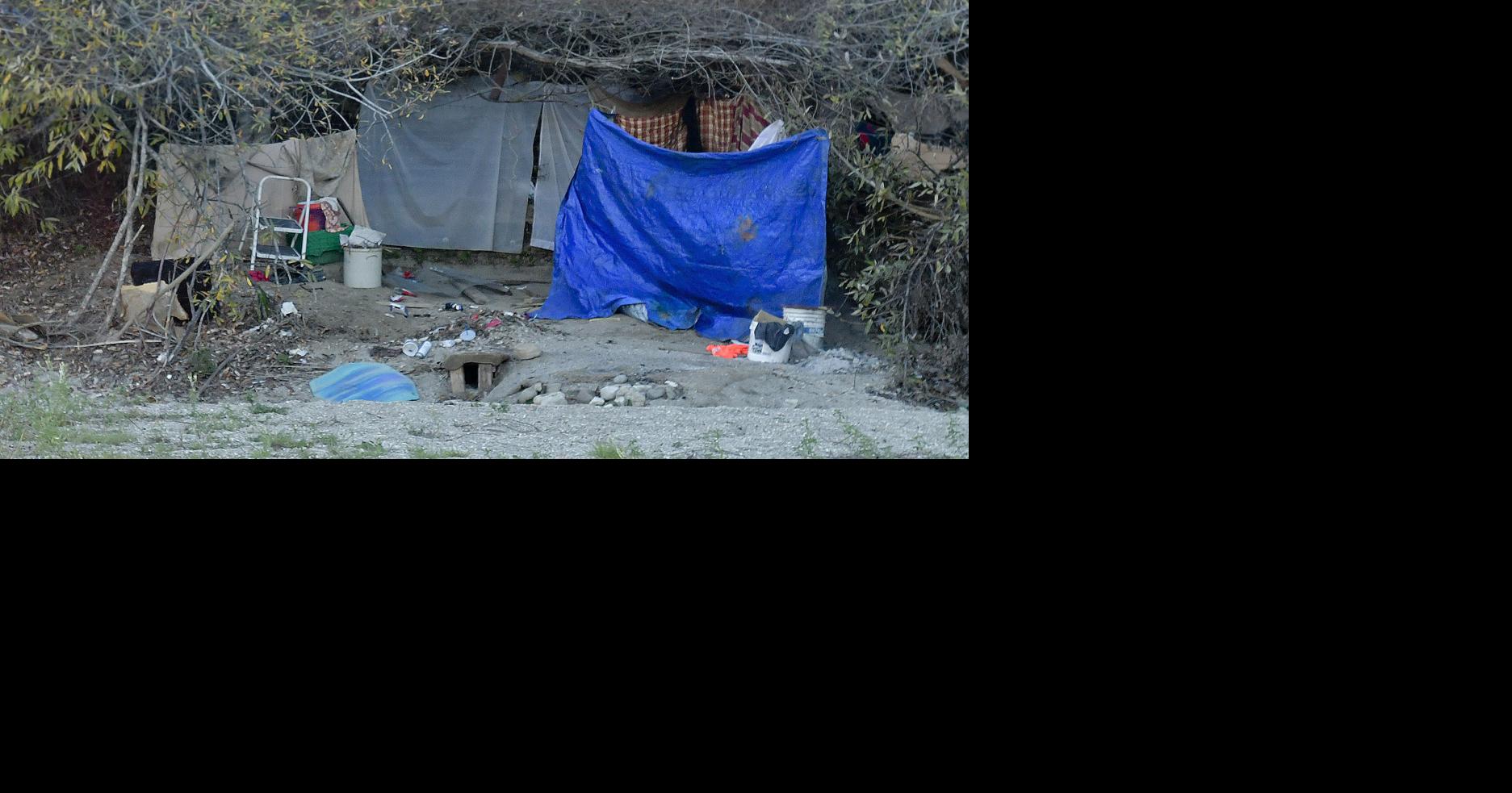 'Trying to survive': Lompoc's homeless riverbed residents react to ...
