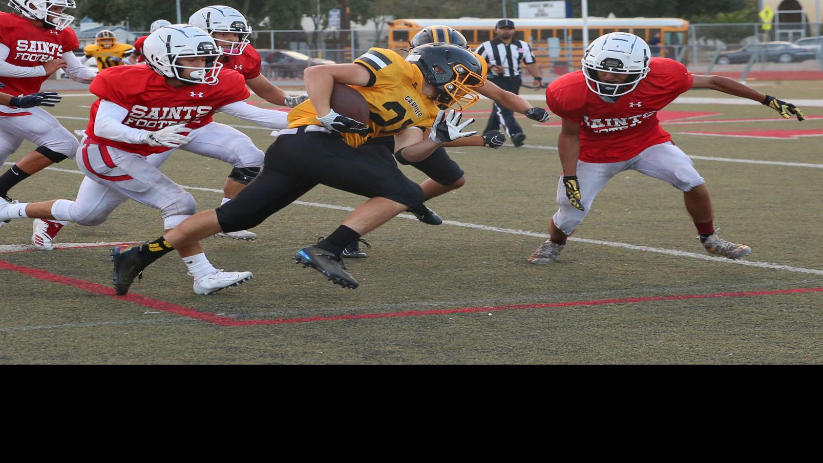 Football Santa Maria Sees Room For Improvement While Cabrillo
