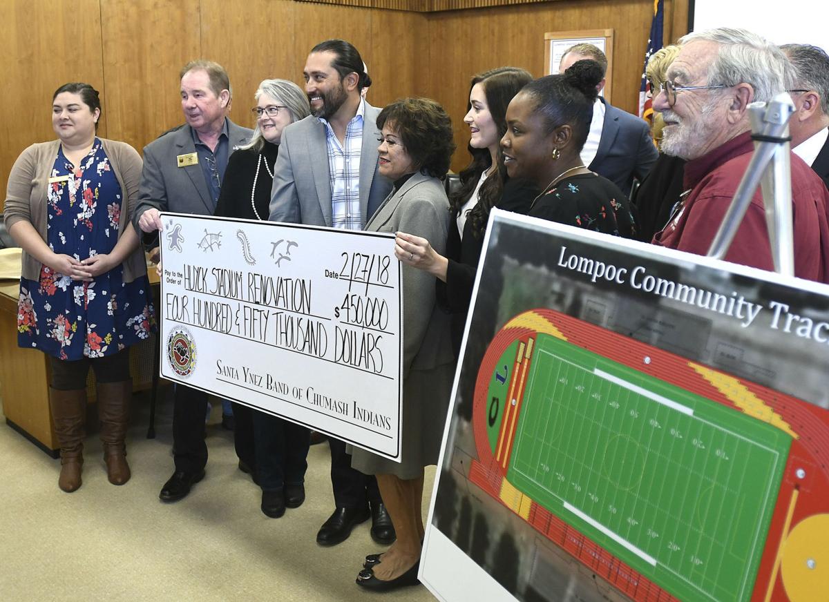 Gaining Momentum Lompoc Huyck Stadium Renovation Plan Gets 450k