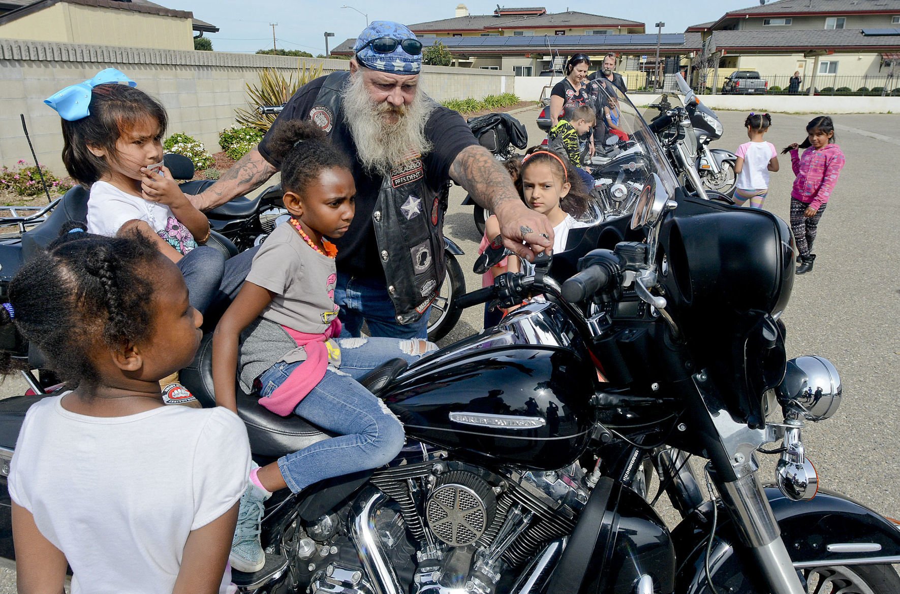 'Bikers Against Child Abuse': Advocates Spread Their Message At Lompoc ...