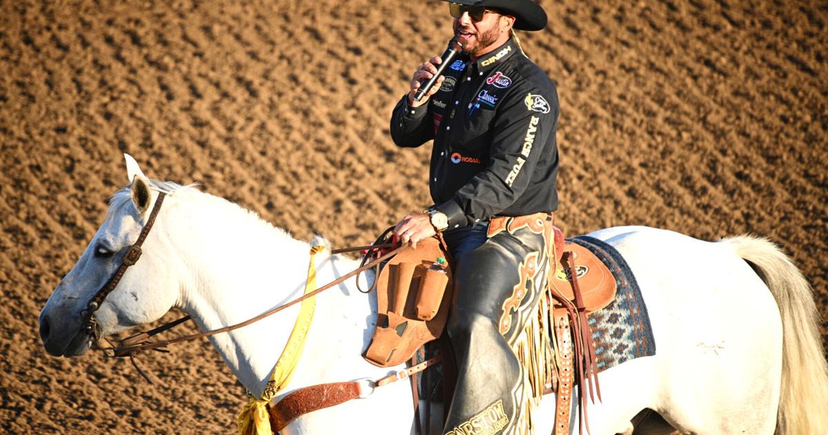 Three-time champion rodeo announcer back in the saddle in Santa Maria ...