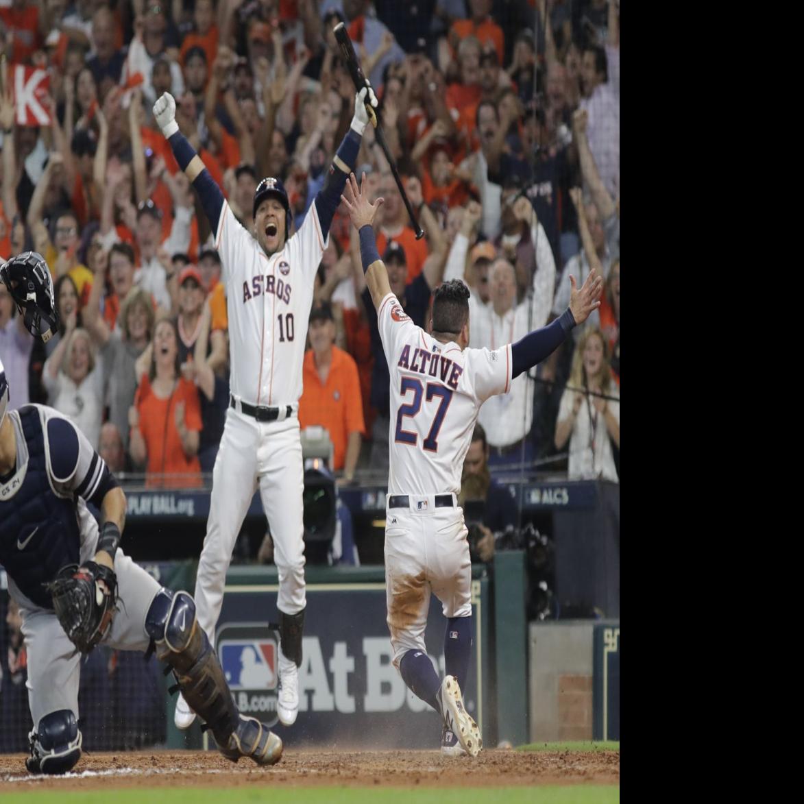 Astros beat Yankees' high heat with their littlest slugger - The