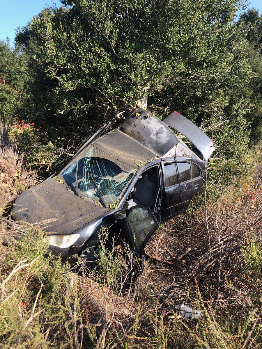 Driver hospitalized Saturday after being discovered by passerby on Highway 1 near Vandenberg Driver hospitalized Saturday after being discovered by passerby on Highway 1 near Vandenberg
