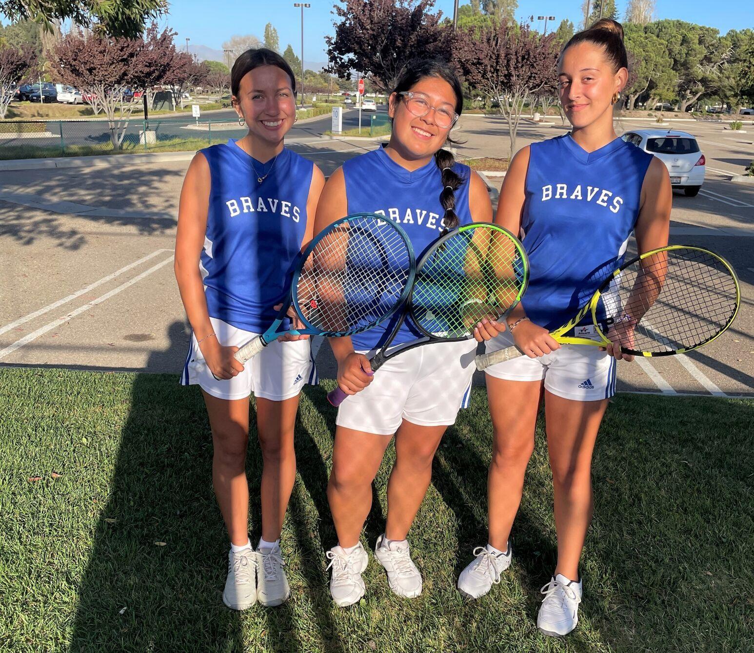 Lompoc girls tennis team rolls into quarterfinals High School
