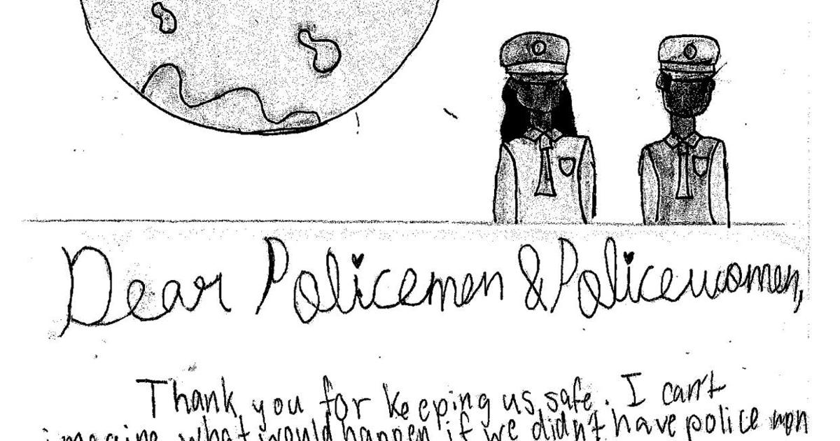 Photos: Lompoc students give thanks to local first responders with ...